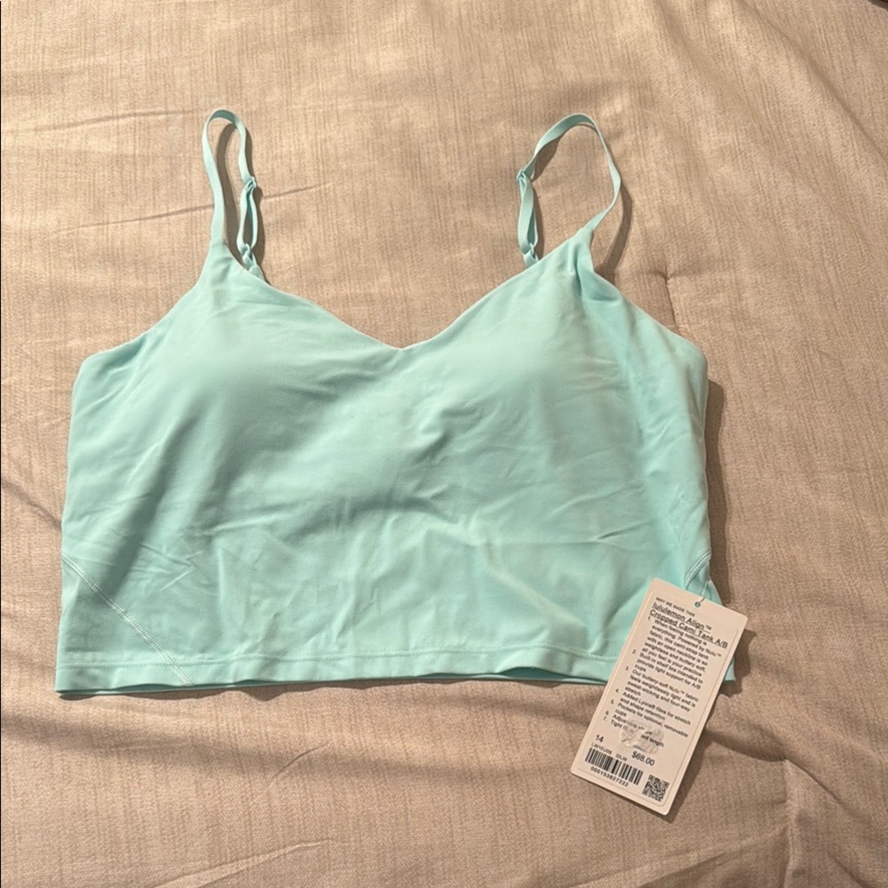 Lululemon Align Cropped Cami Tank A/B NWT